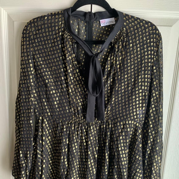 Red Valentino Printed Sheer Dress - Picture 4 of 16